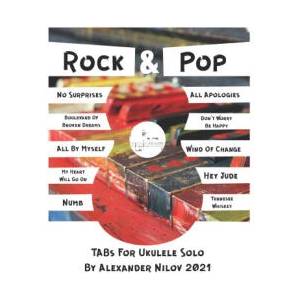 Rock & Pop TAB For Ukulele Solo (ISBN: 9798734760406)