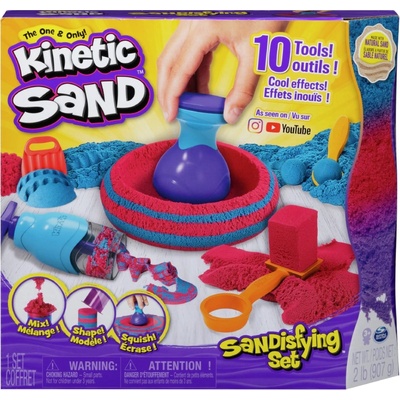Spin Master Set Plastilina Kinetic Sand Sandisfying (6047232)