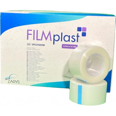 3M FUTURO Transpore náplasť, cievka 1,25 cm x 9,1 m transparentná polyuretánová 24 ks