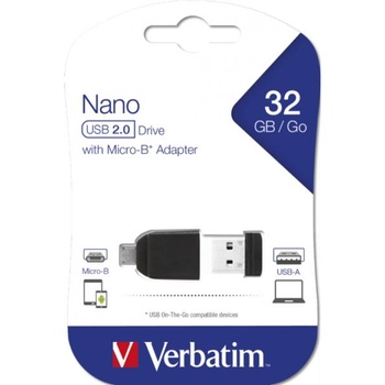 Image 1 of Verbatim Nano 32GB USB 2.0 49822