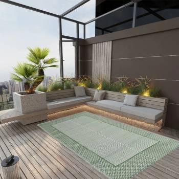 Image 1 of vidaXL Килим за открито, ARAKIL зелен, 160x230 см, PP (316958)