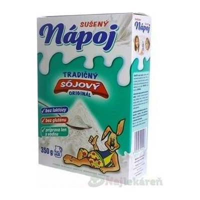 Jage Sójový SUŠENÝ NÁPOJ náhražka mléka 350 g