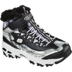 Skechers Детски обувки Skechers Unisex Kids Non Waterproof Walking Shoes - Black/White