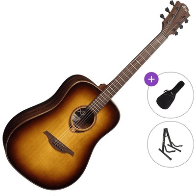 LÂG GUITARS Tramontane 118 T118D Standard SET Brown Shadow Акустична китара
