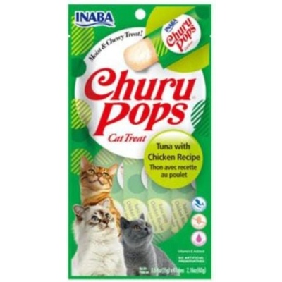 Inaba Churu Pops cat Tuniak s kuraťom 4 tuby 60 g