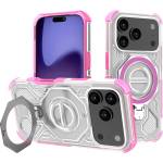 Techsuit Калъф за iPhone 17 Pro - Carbon Shield PRO - Розов прозрачен (KF2352717)
