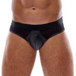 Svenjoyment Men's Briefs with Padded Pouch 2120410 Black XL
