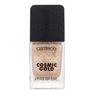 Catrice Effect Top Coat Cosmic Gold třpytivý vrchní lak na nehty 030 Celestial 10,5 mlLight