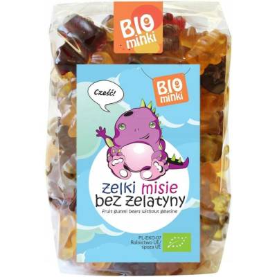 Biominki BIO želé medvídci bez želatiny 400 g
