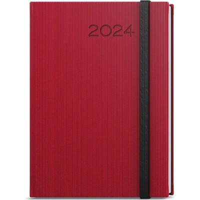 David Vigo A5 Denní 2027 červená