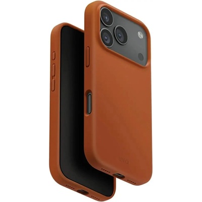 Uniq Калъф за зареждане Uniq Lino iPhone 17 Pro Magclick - оранжев (8886463694954)