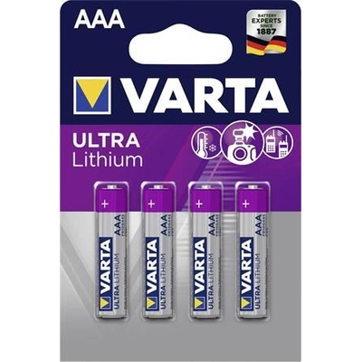 VARTA Батерия micro VARTA Ultra Lithium AAA 4 6103301404 61033014046103301404 (61033014046103301404)
