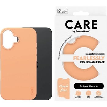 Panzer Калъф CARE - Fashionable MagSafe, iPhone 16, Peachy (5715685004551)