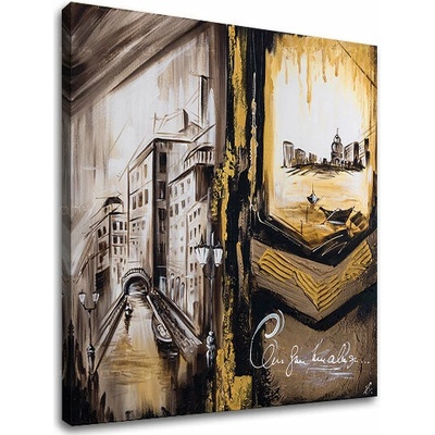Obraz na plátne MESTO - 100x100 cm