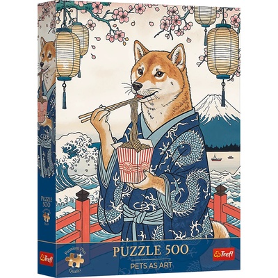 TREFL Premium Plus Pets as Art Shibina nudlová meditace 500 dílků