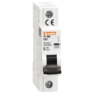 Lovato Electric P1MB1PB13 1P B 13A 10KA
