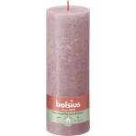 Bolsius Bolsius Polska Sprzedaż sp. z o. o. Валяк Bolsius Rustic Shine Roller 68×190 mm - пепел от роза (розов)