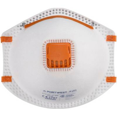 PORTWEST Respirátor P101 FFP1 s ventilkem 10 ks