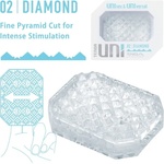 TENGA Релефен и компактен унисекс стимулатор Tenga Uni Diamond