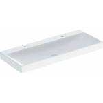 Geberit Двойна мивка за мебели Geberit One 120 см, лъскаво бяла, с отвор за смесител (505.022.01.5)