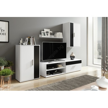 Wipmeb Sp. z o. o Холна секция brick бяло/черно (wm0001)