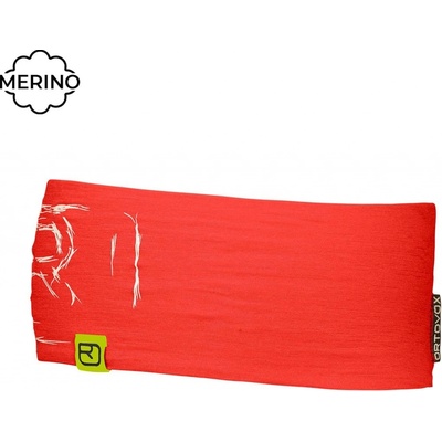 Ortovox 120 Tec Logo Headband červená