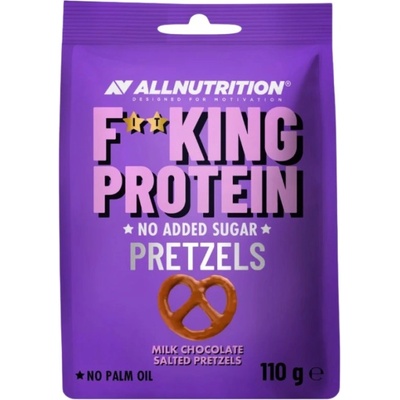 ALLNUTRITION Protein Pretzels - Milk Chocolate Salted [110 грама] Млечен шоколад