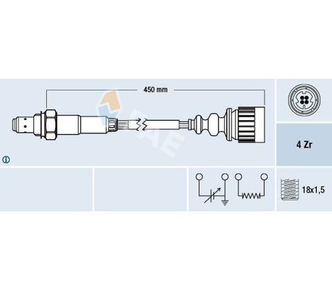Lambda sonda FAE 77367