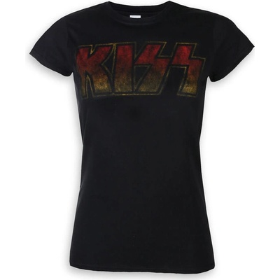 Rock Off Kiss Classic Logo černá