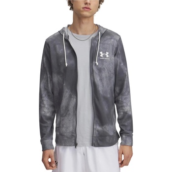 Under Armour Rival Terry AOP FZ Q1 Размер: L / Цвят: сив