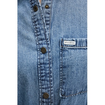 Guess Jeans Памучна рокля Guess Jeans (W6RK26.D5M81)