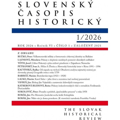 Slovenský časopis historický 1/2026