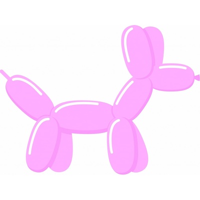 Tvarovací balónek pink