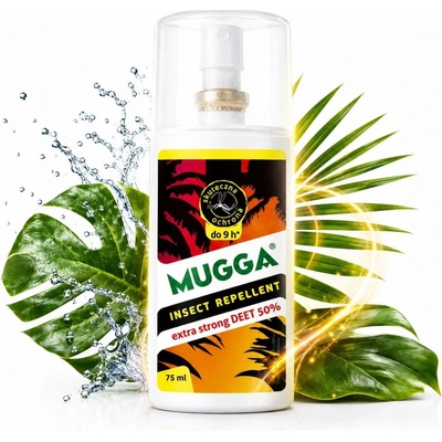 Mugga Repelent spray 50% Deet 75 ml