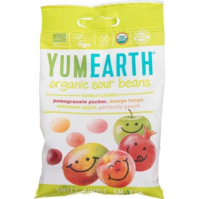 YumEarth kyselé fazolky s vitamínem C 50 g