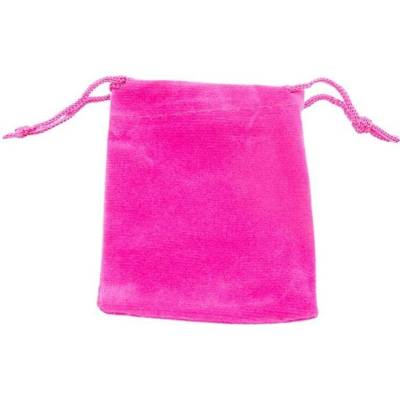 Mareb sametový sáček na šperky 7 × 9 cm tmavě růžový