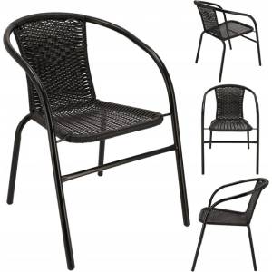 Jumi Градински стол Bistro черен 41020 (OM-291850)