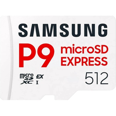 Samsung 512GB P9 microSD Express MB-MK512T/WW