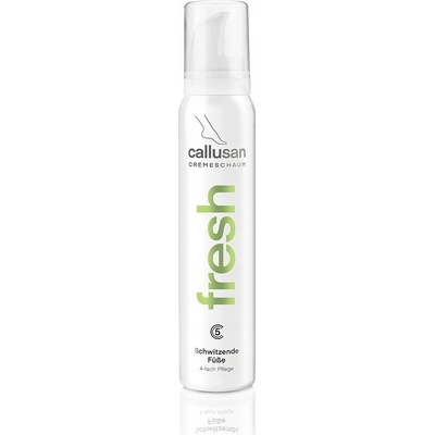 Callusan Fresh pěna na nohy proti pocení 125 ml