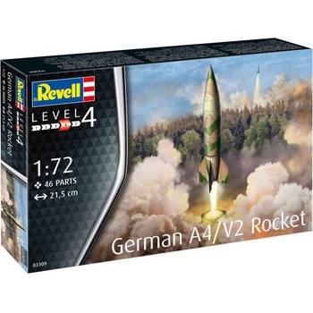 Revell Plastic ModelKit raketa 03309 Germánium A4/V2 Rocket 1:72