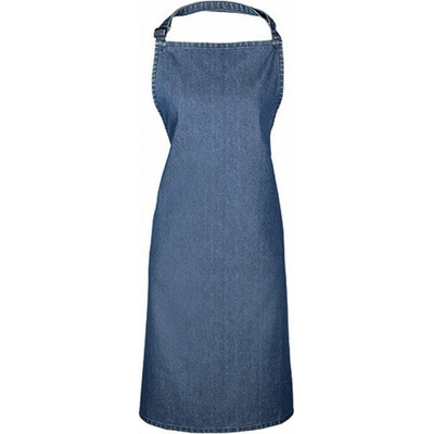 Premier Workwear Klasická zástěra modrá indigo Pantone 2767 72x86cm PW150