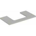 Geberit Плот за мивка Geberit One с централен изрез, матово сиво 90 см (505.283.00.7)