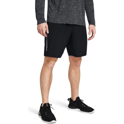 Under Armour sportovní kraťasy Ua Woven Wdmk shorts 1383356-001 černá – Zboží Dáma
