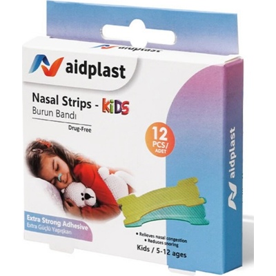 Victoreks Health Products Ltd. Aidplast detská náplasť na uľahčenie dýchania, 12 ks