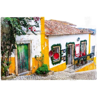 Dimex MS-5-0704 Vliesová fototapeta Staré Město Obidos rozměry 375 x 250 cm