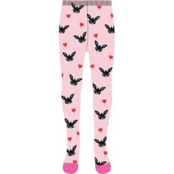 Setino Dievčenské pančucháče Zajačik Bing sv. ružové