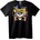 NOONEBRAND Тениска Guns N' Roses Skull - 6XL, Black