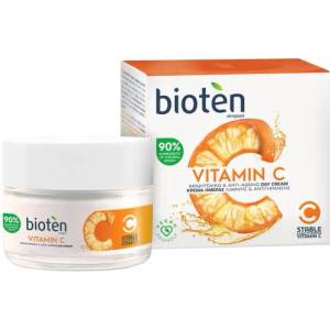 Bioten Cosmetics Vitamin C Brightening & Anti-Ageing Day Cream - Дневен крем против стареене с витамин C, 50мл