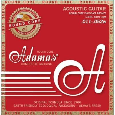 Adamas Historic Reissue Phosphor Bronze Round Core Super Light .011-.052 1749RC