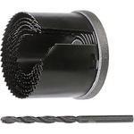 MTX Комплект боркорони за дърво, D 60-67-74-81-95 mm, дълбочина на врязване 1_1/2" MTX